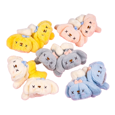 Дитячі хутряні рукавички-рукавиці Зайчики 6 пар - Купити