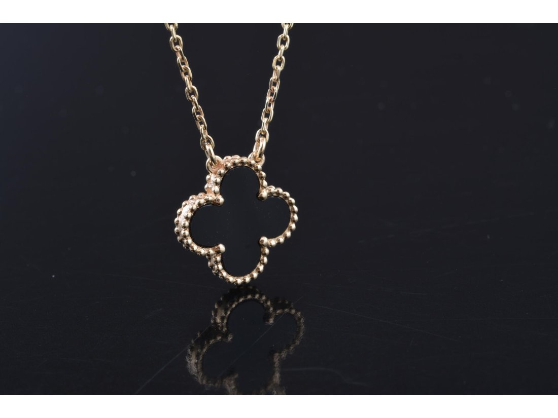 Кольє з оніксом у стилі Van Cleef