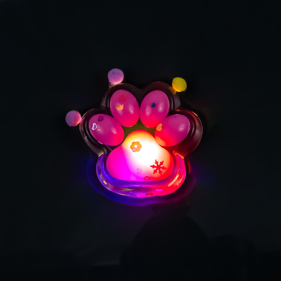 Антистрес Лапка сяюча 7 см - Pobut