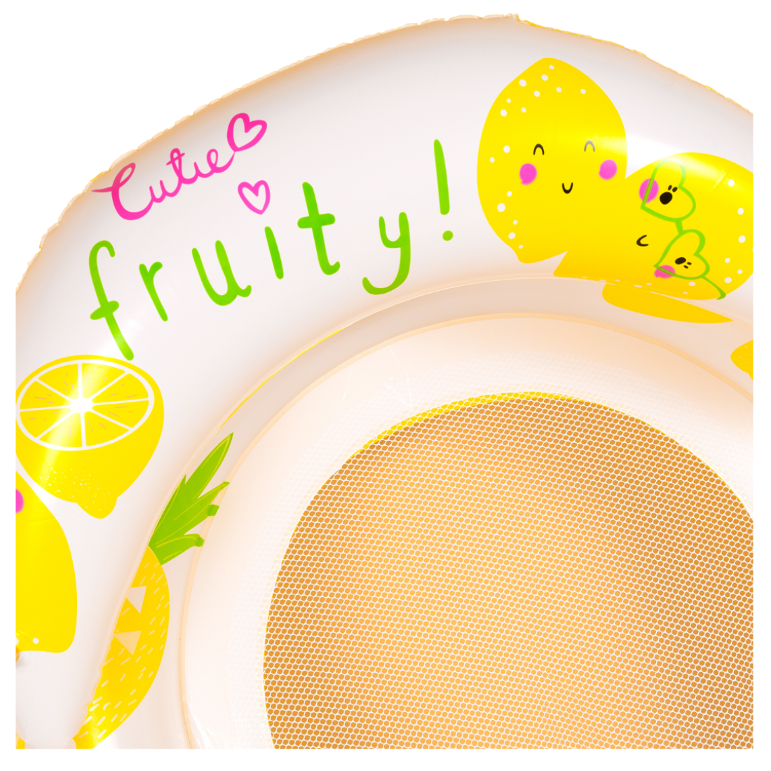 Надувний матрац для плавання із сіткою Цитрус 150 см - Pobut