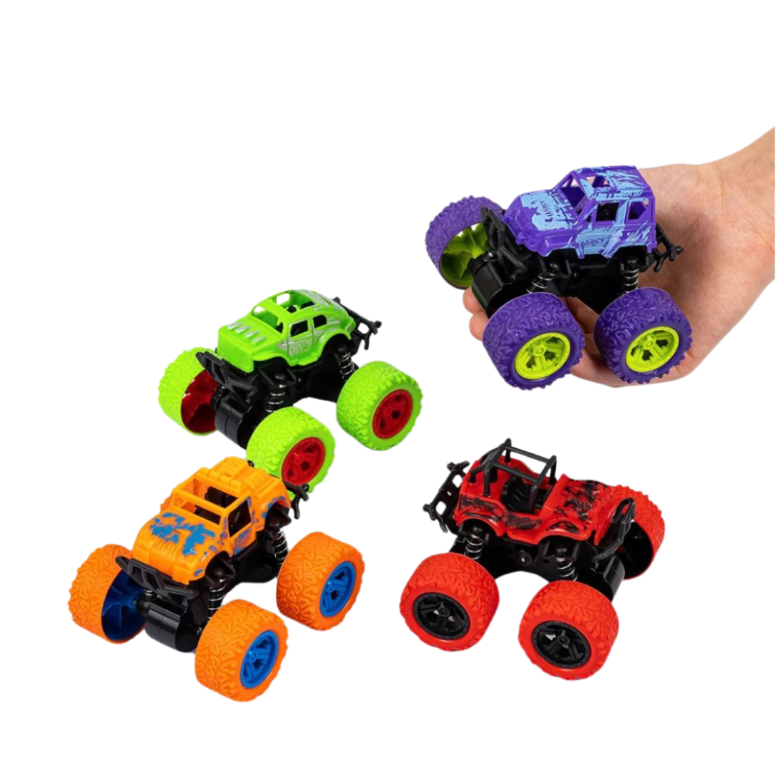 Машинки інерційні SPORTS 4WD 8,5 см - Pobut