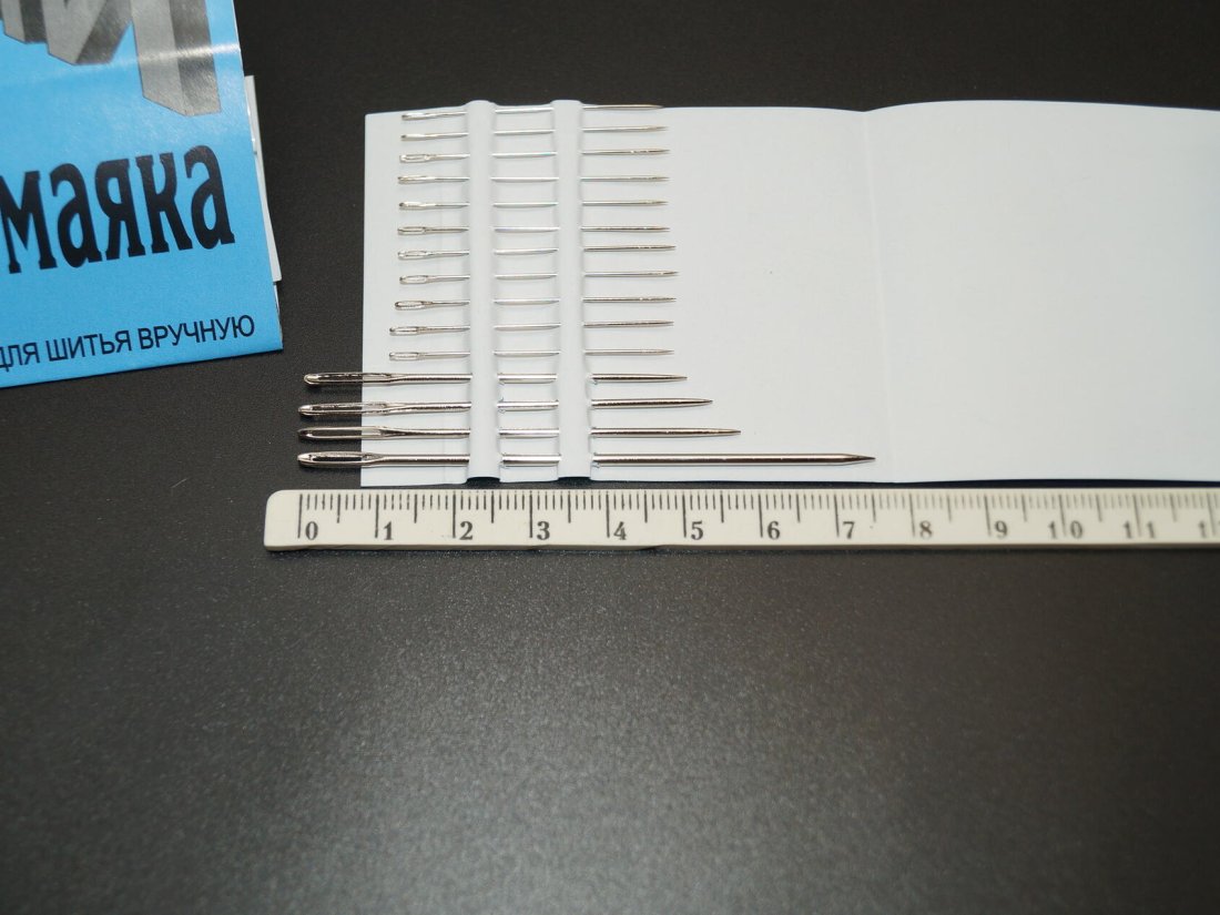 Голки для шиття вручну. - Кристалік