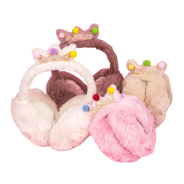 Хутряні навушники Коронки 6 штук - Купити