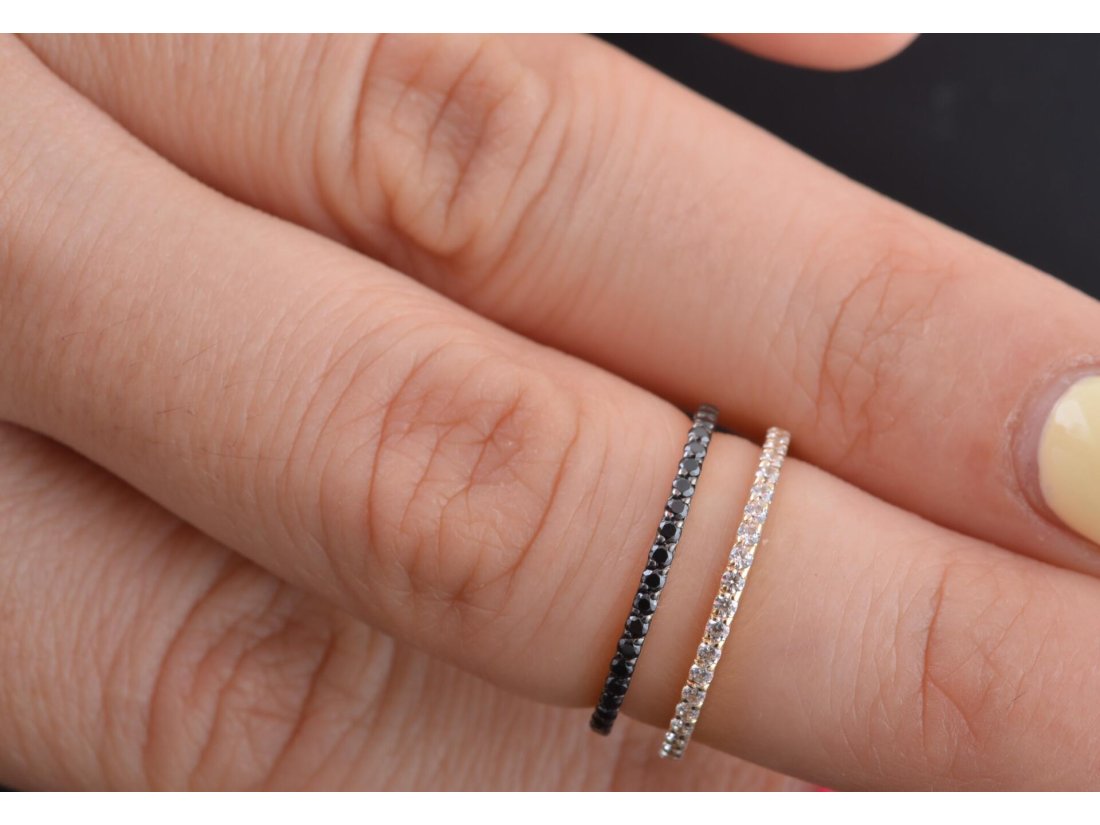 Каблучка подвійна доріжка, маленькі розміри, на мізинчик та нижню фалангу