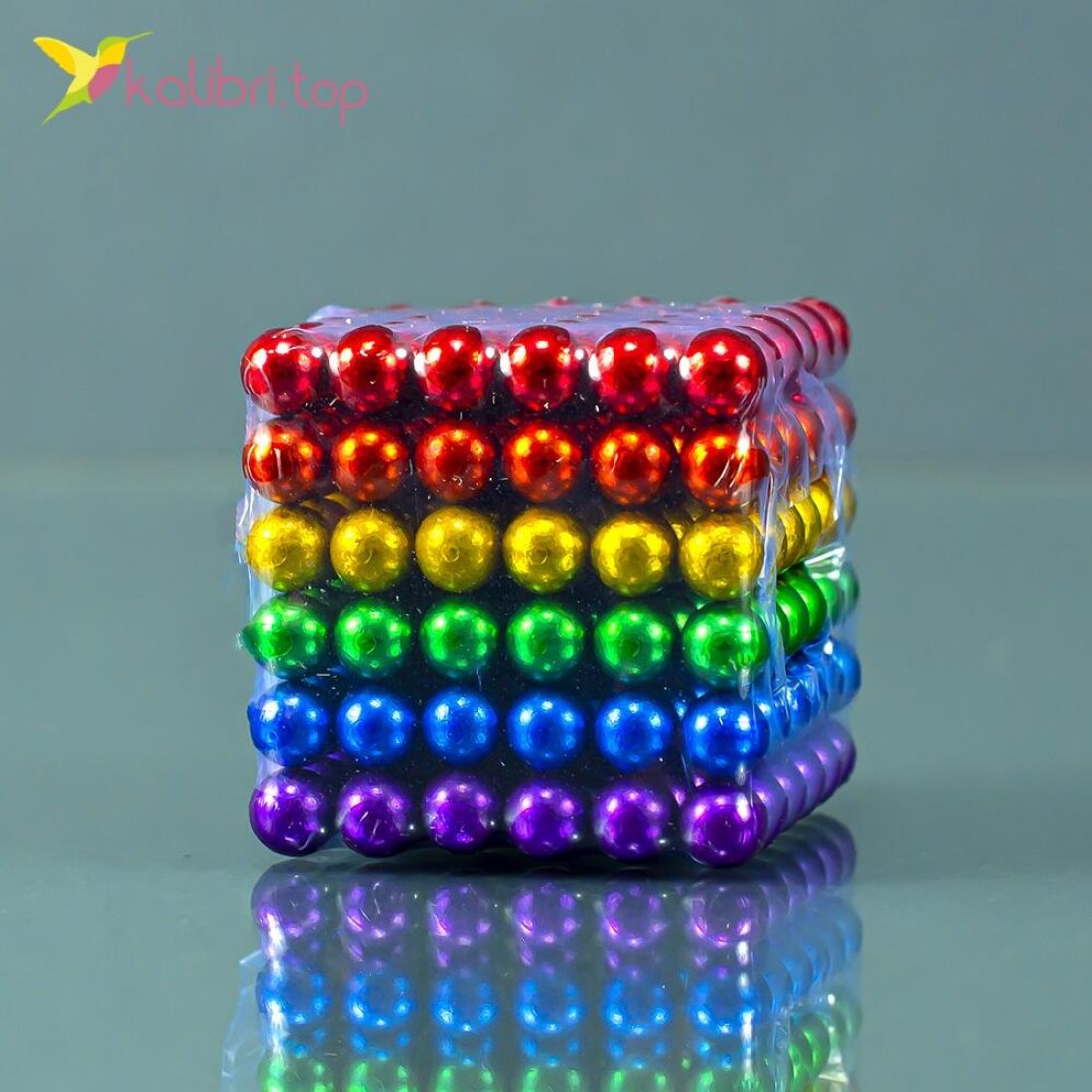Неокуб цветной на 216 магнитных шариков оптом фото 02