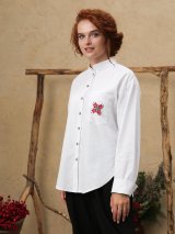 Класична лляна сорочка-оверсайз 5550189-2