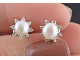 Сережки з перлами і діамантами - Фото7 Сережки з перлами і діамантами