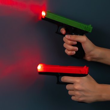 Сяючий звуковий Пістолет Глок 16 см - Купити