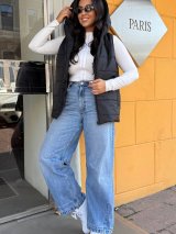 Жіночий жилет для сучасних образів INNOE 300060-1 Чорний