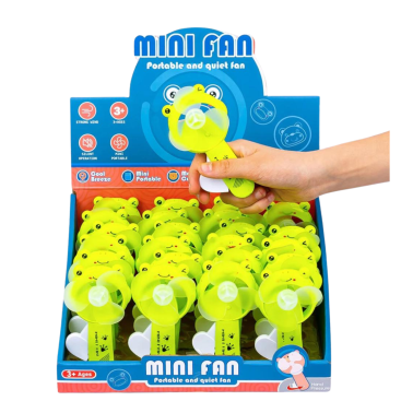 Ручні дитячі вентилятори Жаби 12 см - Купити