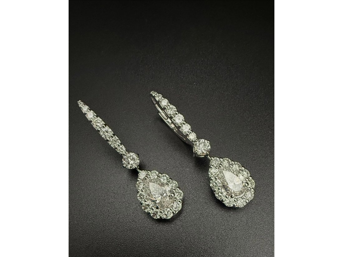 Сережки у стилі Graff - Фото1 Сережки у стилі Graff