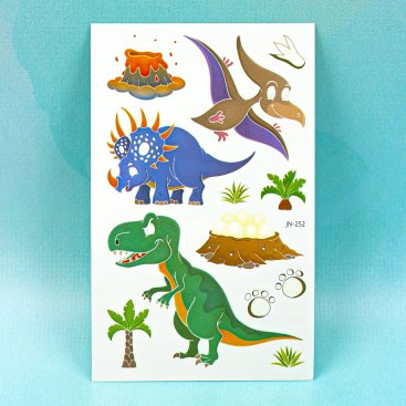 Дитячі перекладні татуювання Динозаври JN-252 - Купити