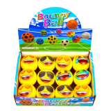 М'яч стрибунець Gravity ball смайли 6,5 см