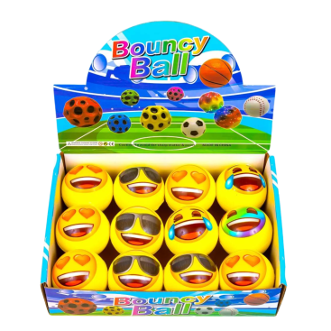 М'яч стрибунець Gravity ball смайли 6,5 см - Купити