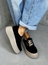 Кросівки casual чорний замш INNOE 777565-1 Чорний