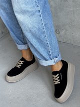 Кросівки casual чорний замш INNOE 777565-1 Чорний