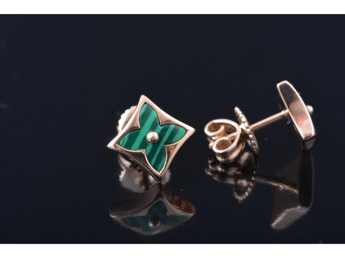 Моно-сережки у стилі Louise Vuitton - Купити