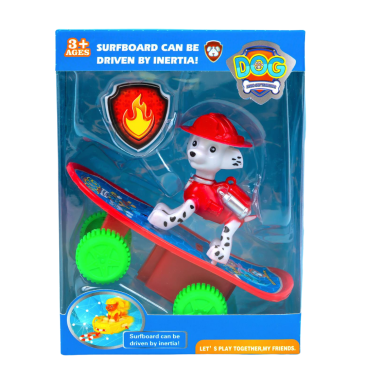 Іграшка Собачка патруль на сткейті 13 см - Купити