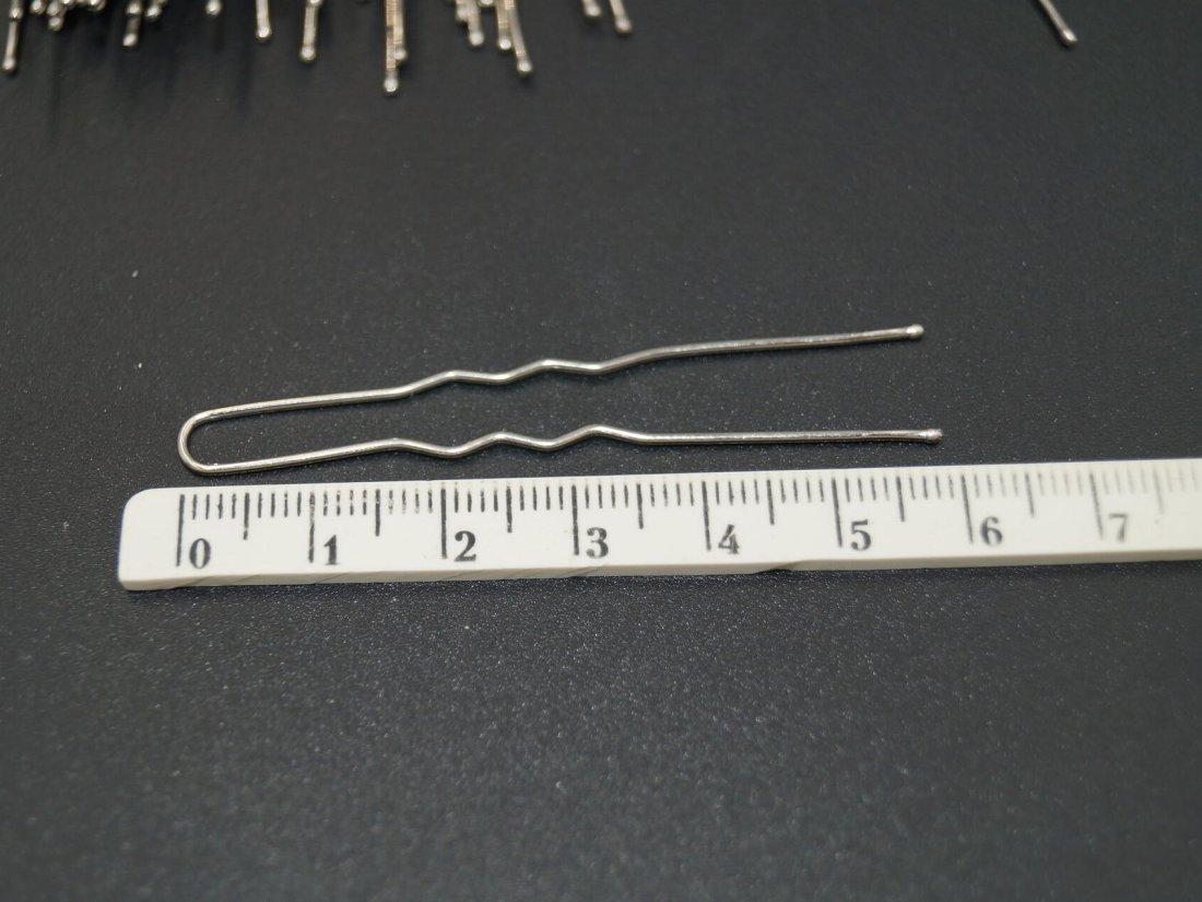 Шпилька для волосся. 6 см. - Кристалік