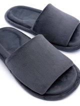 Анатомічні домашні капці Family story сірого кольору із відкритим Barefoot носком - Фото3 Анатомічні домашні капці Family story сірого кольору із відкритим Barefoot носком - Купити