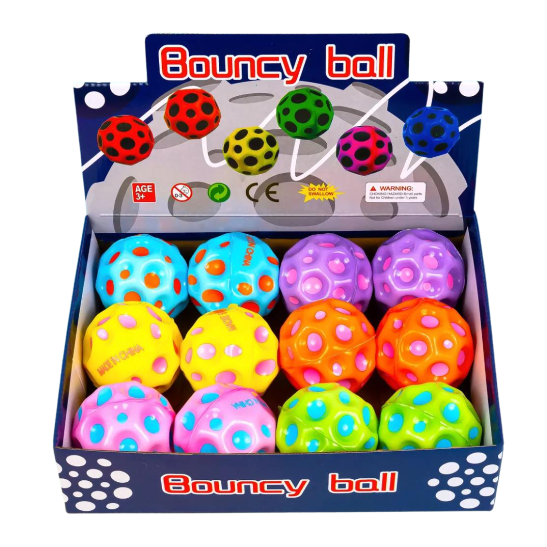 М'яч стрибунець Gravity ball кольоровий 7 см