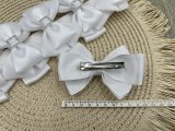 Бантики на затиску білий - Купити