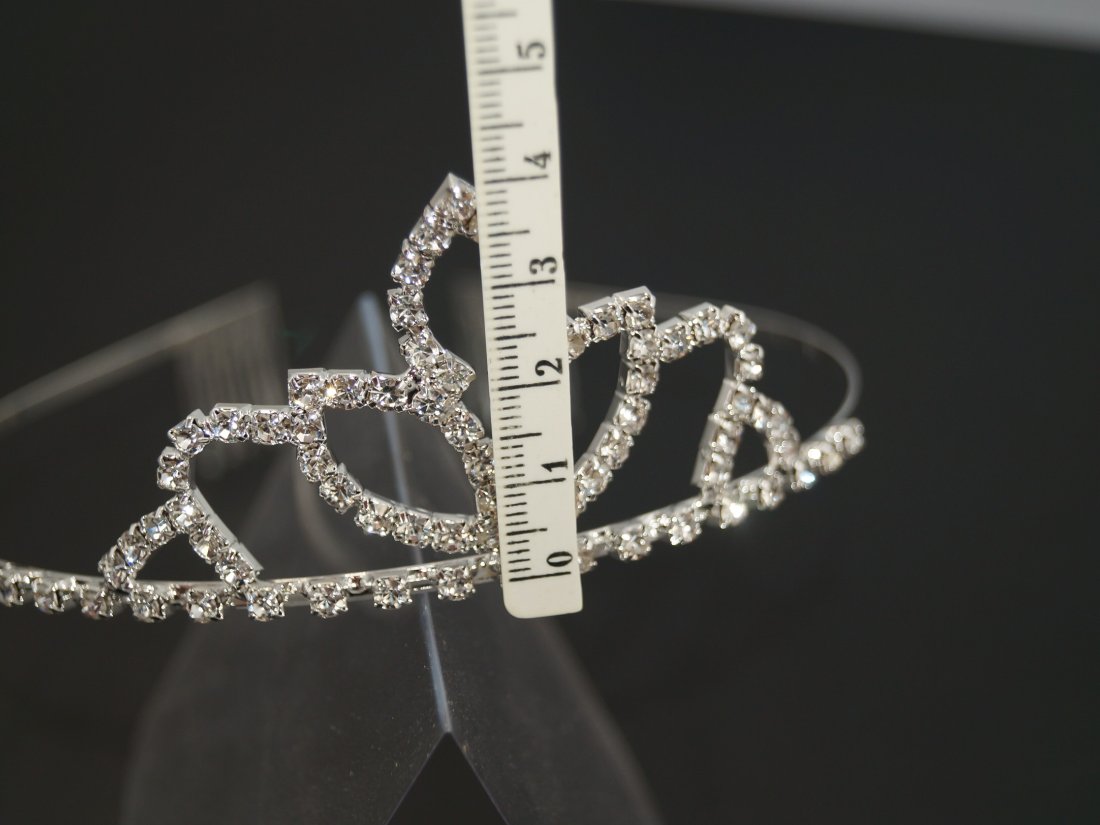 Діадема з гребінцями. Висота 4.5 см. - Кристалік