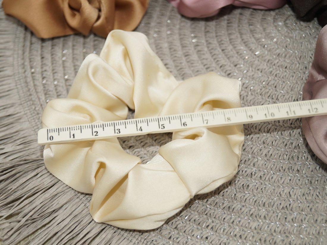 Резинки для волосся. Об'ємні. 10 см. - Кристалік