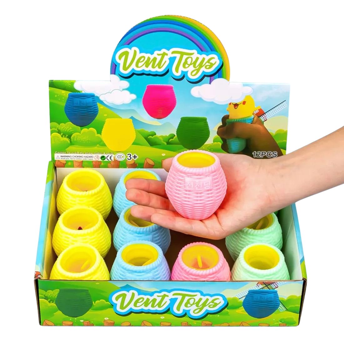 Антистрес тиснув Котик 10 см - Pobut