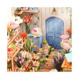 Румбокс "Квіткова оранжерея Кет" Інтер’єрний 3D конструктор