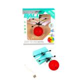 Літаюча куля, що світиться Flying Ball червоний