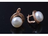 Сережки із перлинами - Фото1 Сережки із перлинами