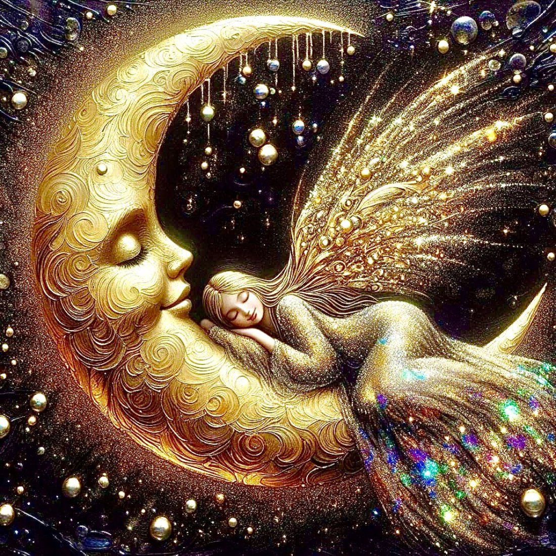 Фея и луна 40х50 оптом, фото 1233