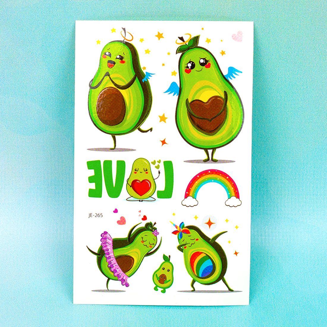 Дитячі перекладні татуювання Авокадо JE-265