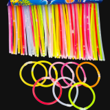 Неонові браслети, палички 100 шт., 20 см - Pobut