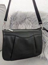 Стильна жіноча сумка з екошкіри лаконічного дизайну INNOE 350011-1 Чорний