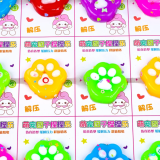 Антистрес Лапки Кішечки кольорові 4 см - Pobut