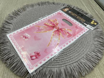 Пакети подарункові целофанові. 16х25 см. - Купити