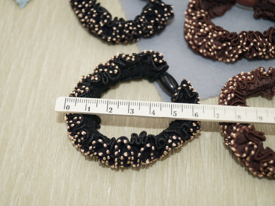 Резинки для волосся. Тонкі. - Кристалік