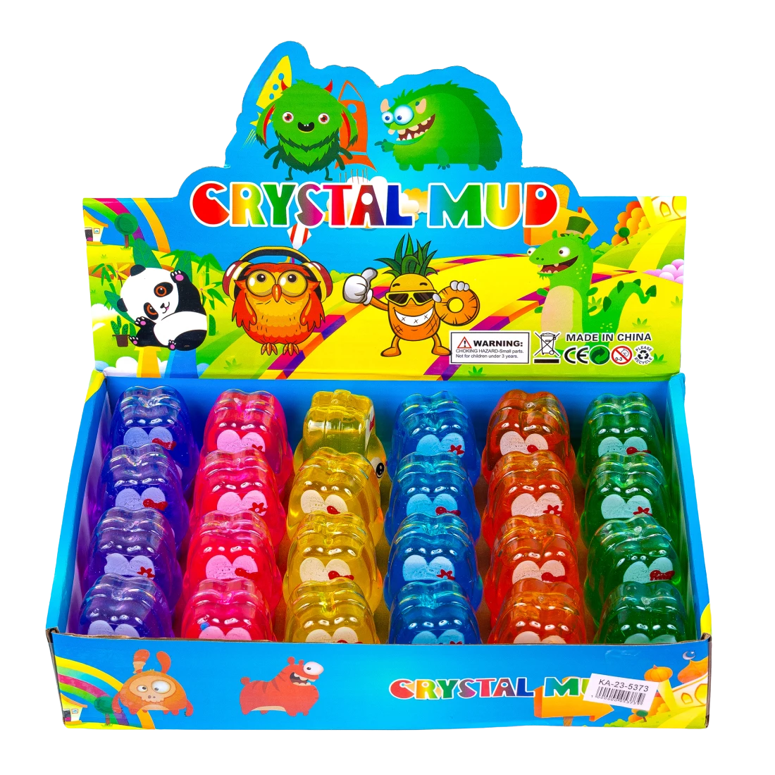 Слайм Зайченя 6 см, 64 г - Pobut