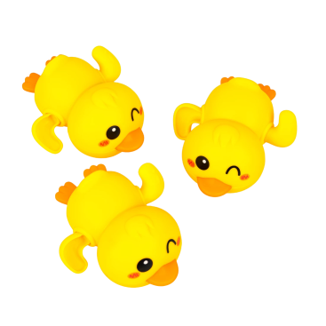 Іграшка для ванної заводне каченя Гребун 10 см - Купити