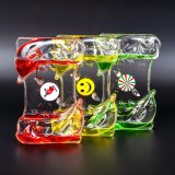 Гелевий годинник Дельфіни три кольори 14 см