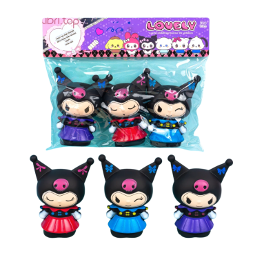 Набір гумових пищалок Аніме 3 штуки 10,5 см - Купити