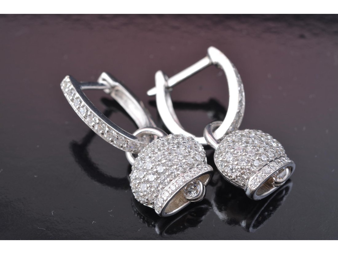 Сережки у стилі Chantecler &quot;Маленький дзвіночок&quot;, срібло