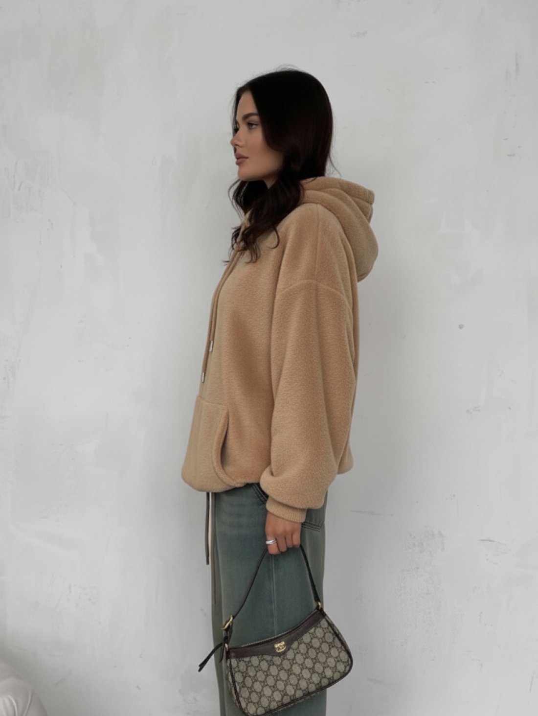 М’яке тепле худі Oversize з капюшоном INNOE 300018-1 Кемал