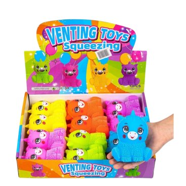 Сяючі силіконові їжачки Єдинороги 11,5 см - Купити