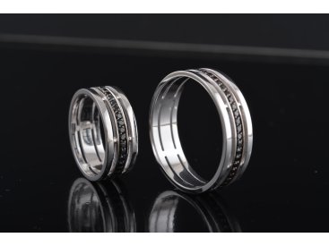 Обручки із камінням - Купити