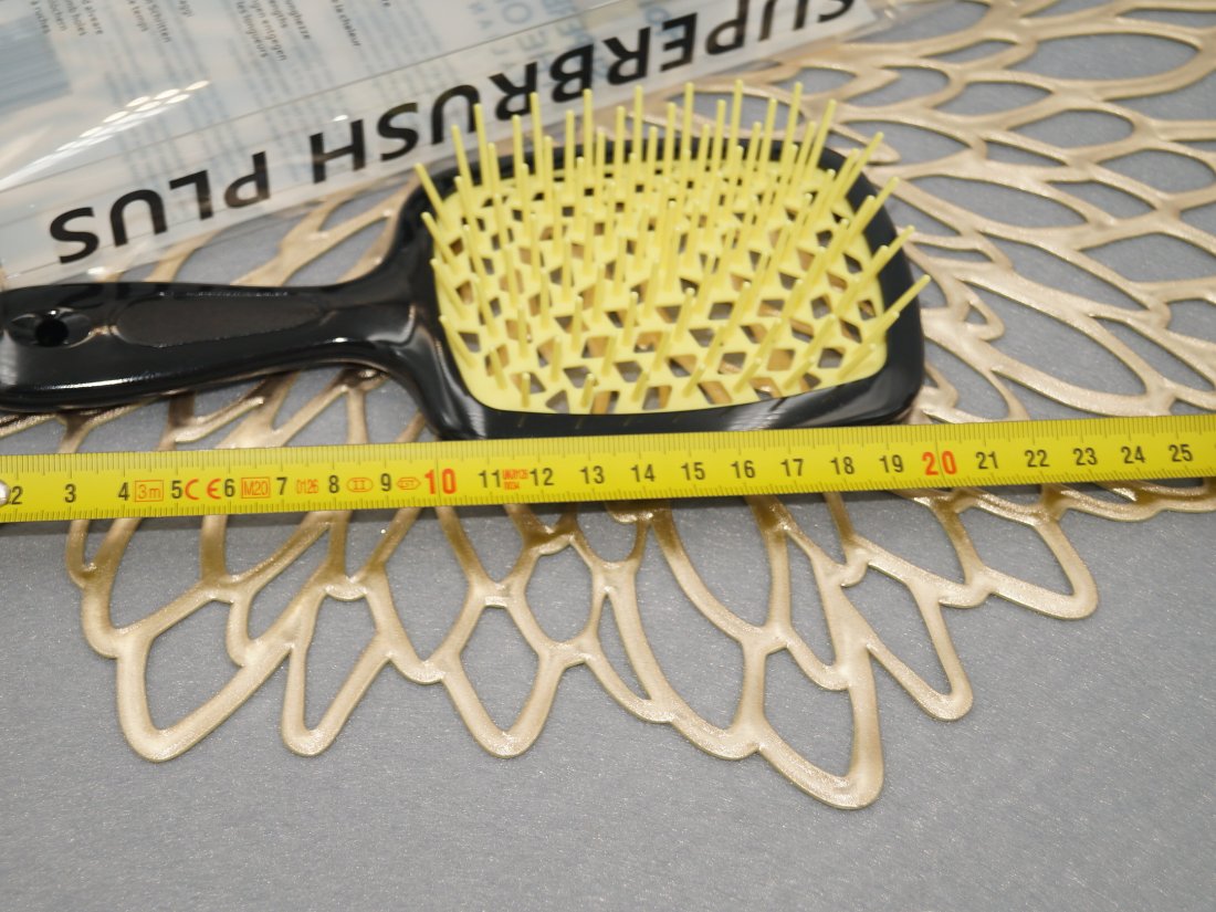 Гребінець для волосся в коробочці. Глянець - Кристалік