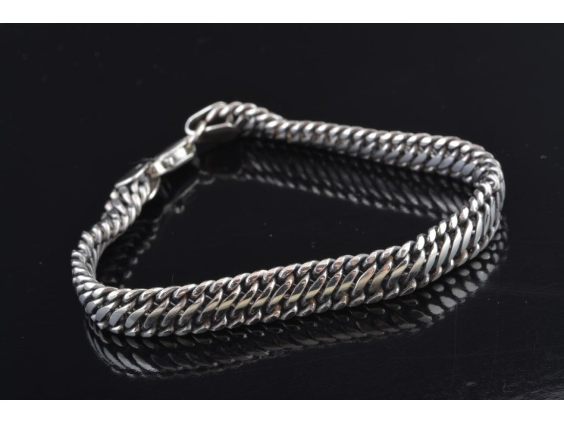 Браслет чоловічий, ручне плетіння &quot;Кардинал&quot;