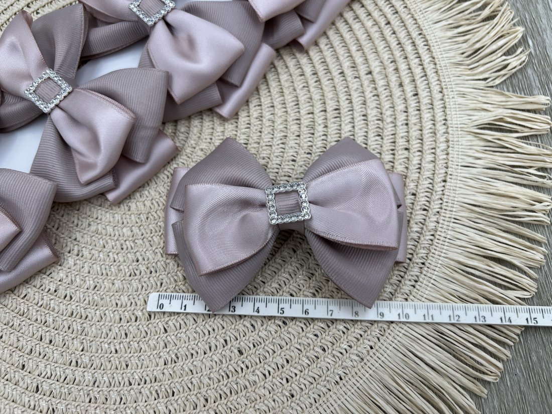 Бантики на затиску какао - Кристалік